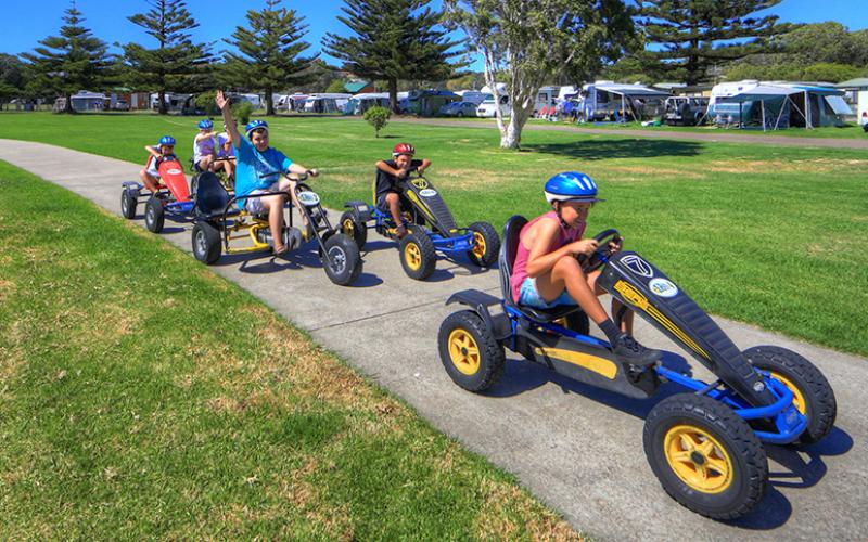 Pedal Go Karts at BIG4 Narooma » BIG4 Narooma Easts Holiday Park